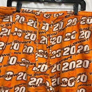 Tony Stewart Orange Sweatpants